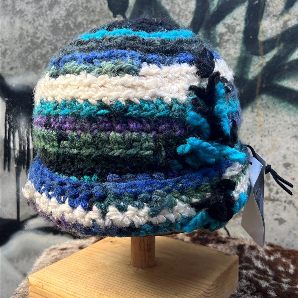 Hand Crocheted Beanie Hat-Great Gift